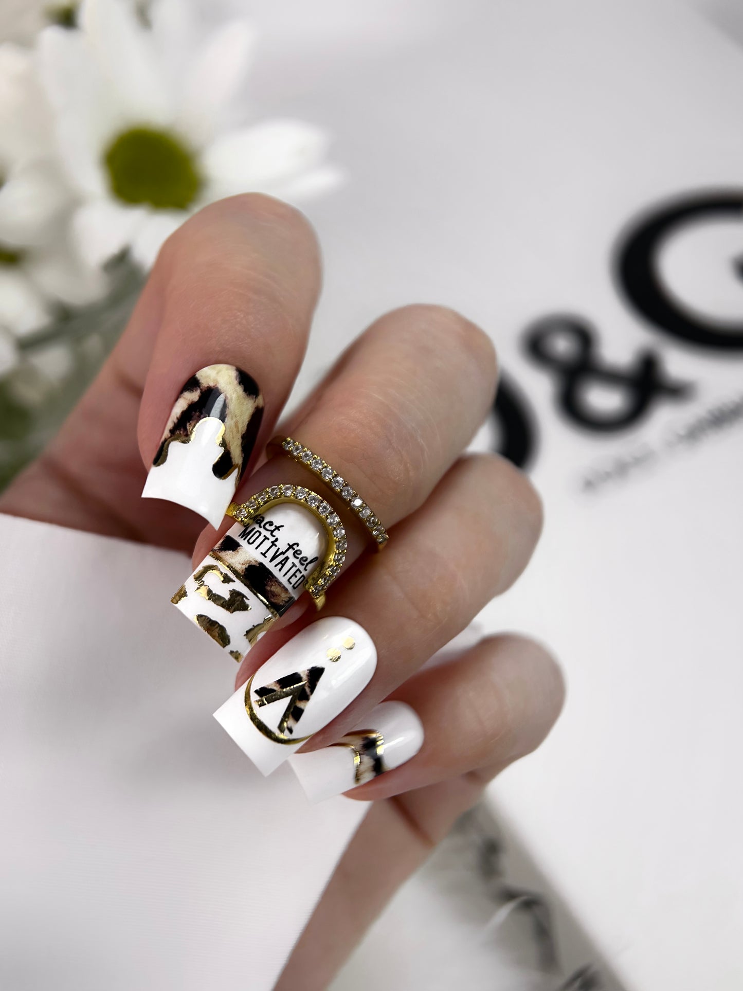 Lak Slider #F248 PEGATINAS PARA UÑAS