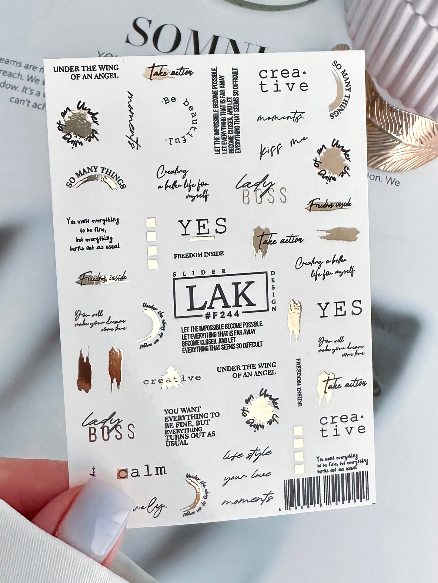 Lak Slider #F244