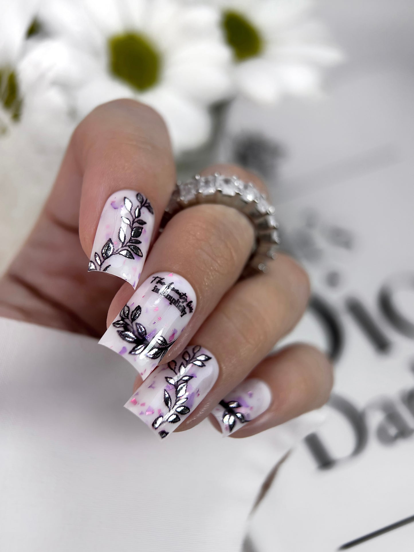 Lak Slider #F256 PEGATINAS PARA UÑAS