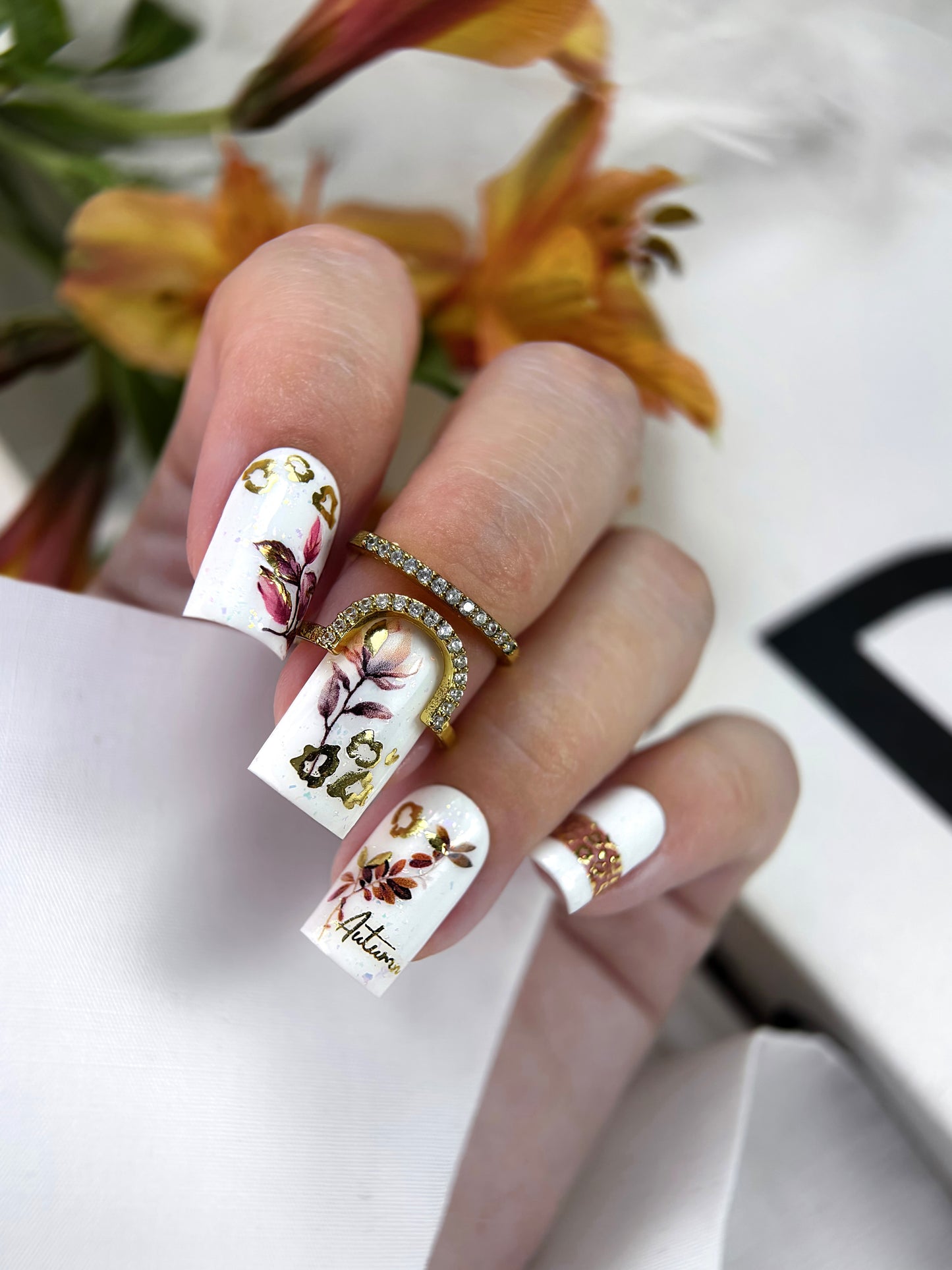 Pegatinas para uñas Lak Slider #F272