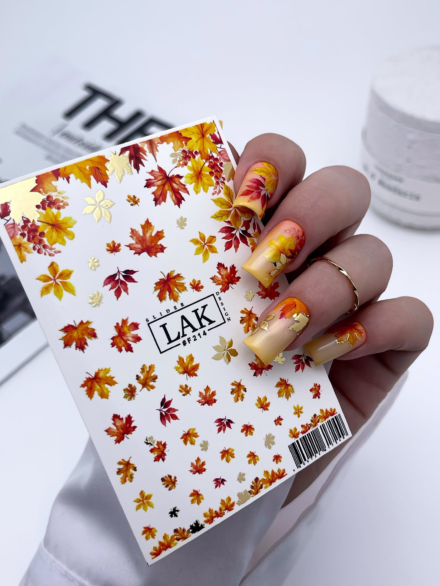 Pegatinas para uñas Lak Slider #F214