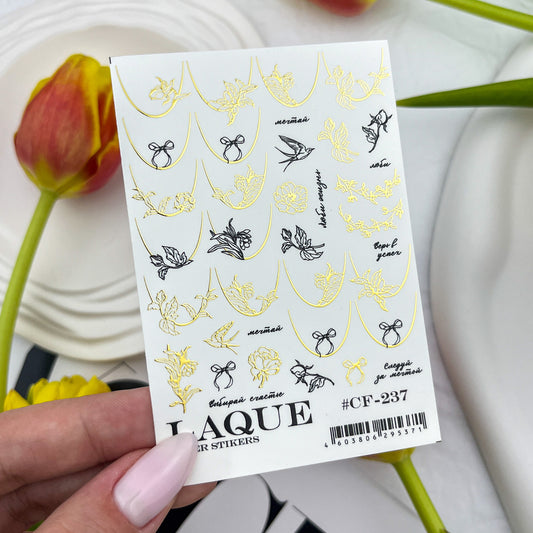 LAQUE #CF-237 Gold