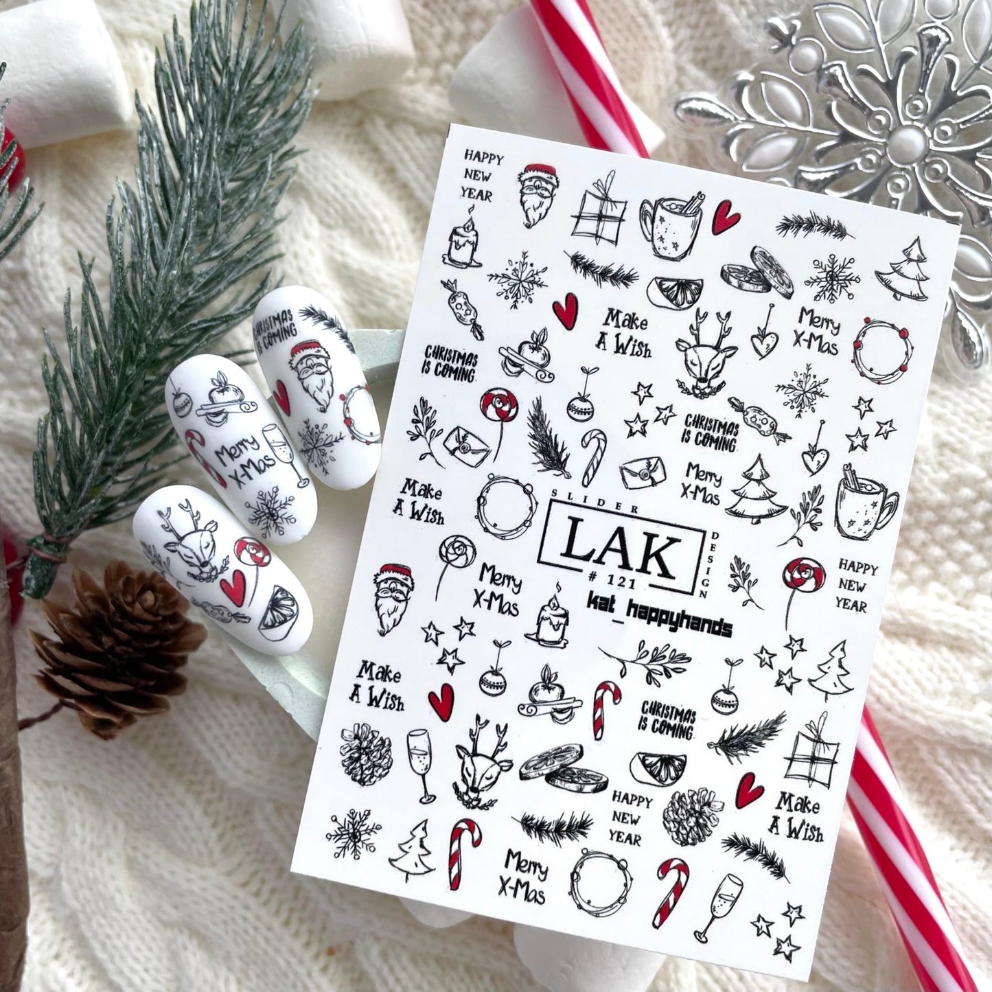 NAVIDAD Lak Slider#121