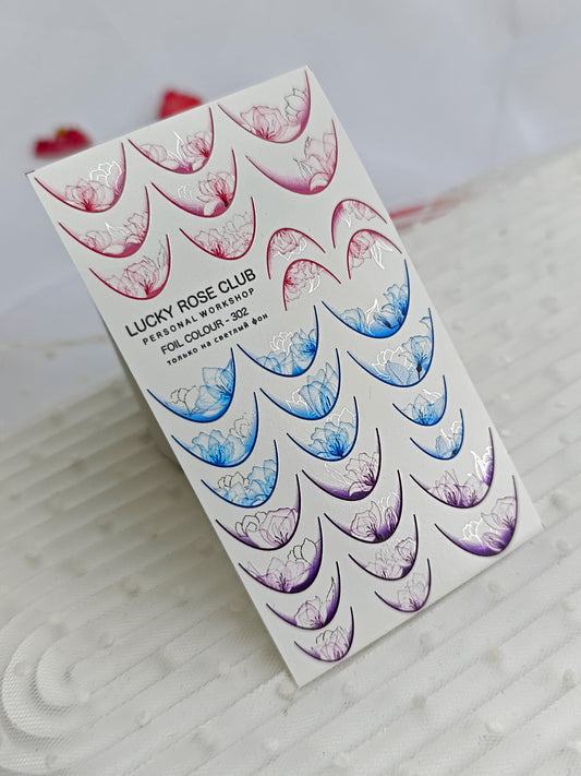 Lucky Rose #F302-Silver