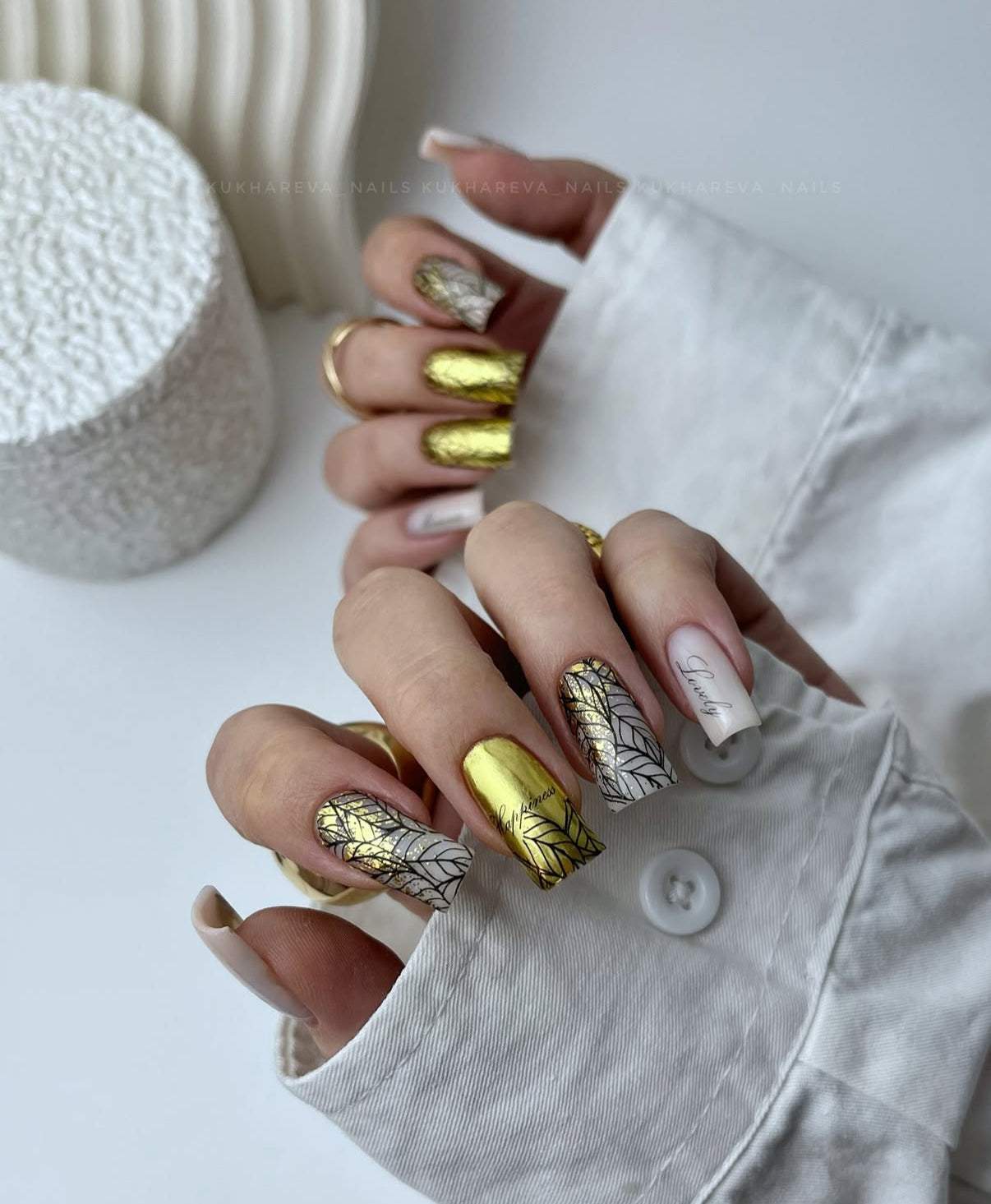 Pegatinas para uñas Lak Slider #F277