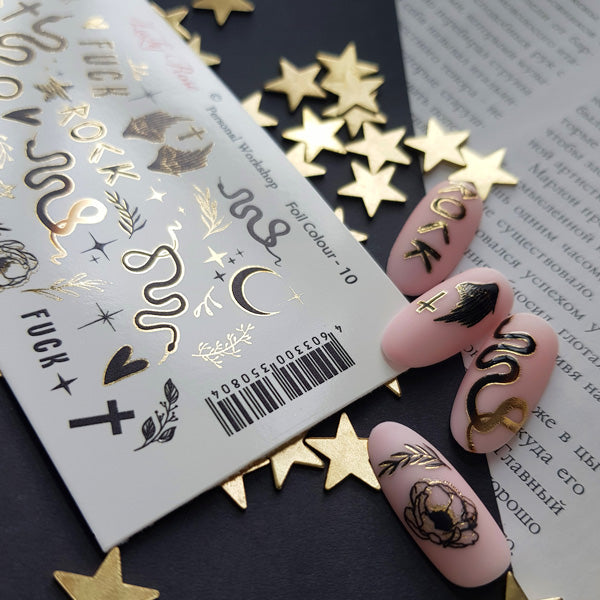 Lucky Rose Foil -10