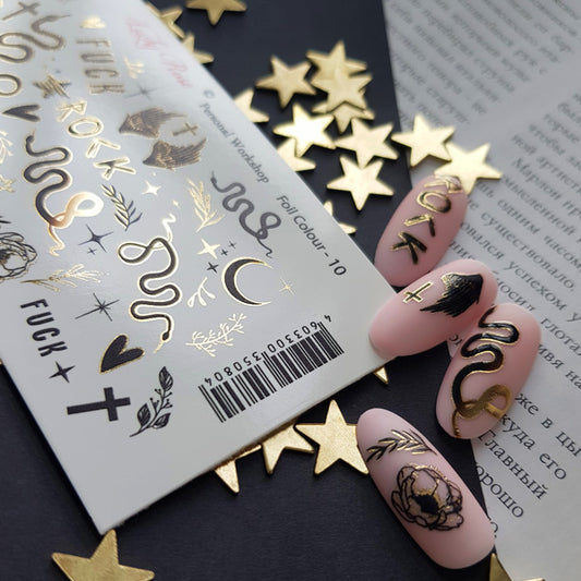 Lucky Rose Foil -10