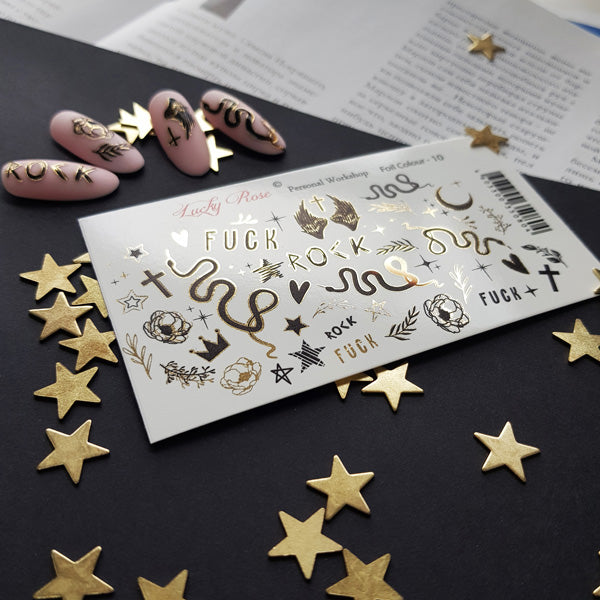 Lucky Rose Foil -10