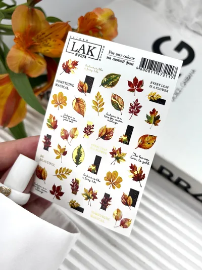 Nail stickers Lak Slider #F274