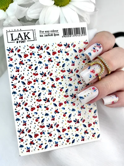 LAK SLIDER #F267 NAIL STICKERS