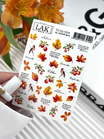 Nail stickers Lak Slider #474