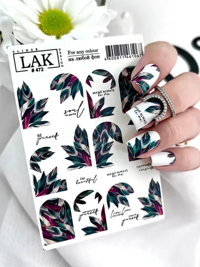 Lak Slider #472 NAIL STICKERS