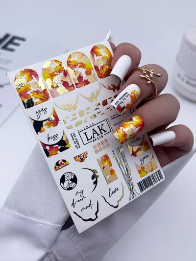 Nail stickers Lak Slider #F219